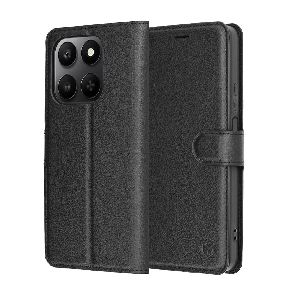 Husa pentru Honor 400 Smart 5G / 400 Smart 4G / X7d 4G - Techsuit Leather Folio - Black