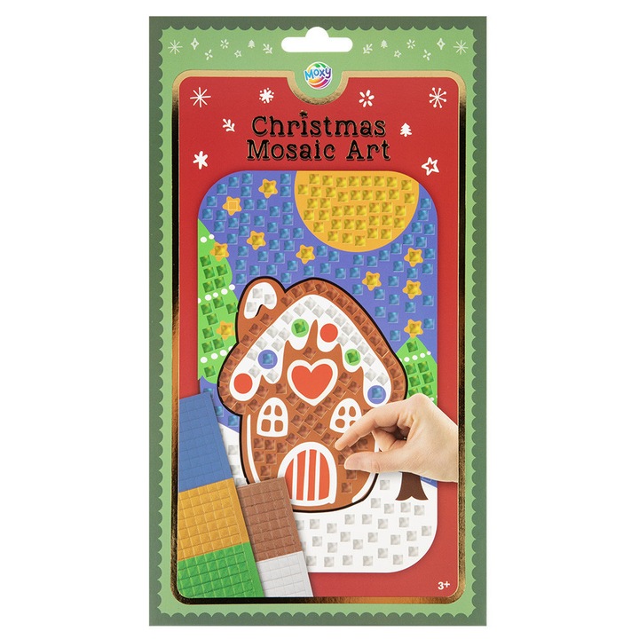 Set creativ mozaic Craciun, Grafix