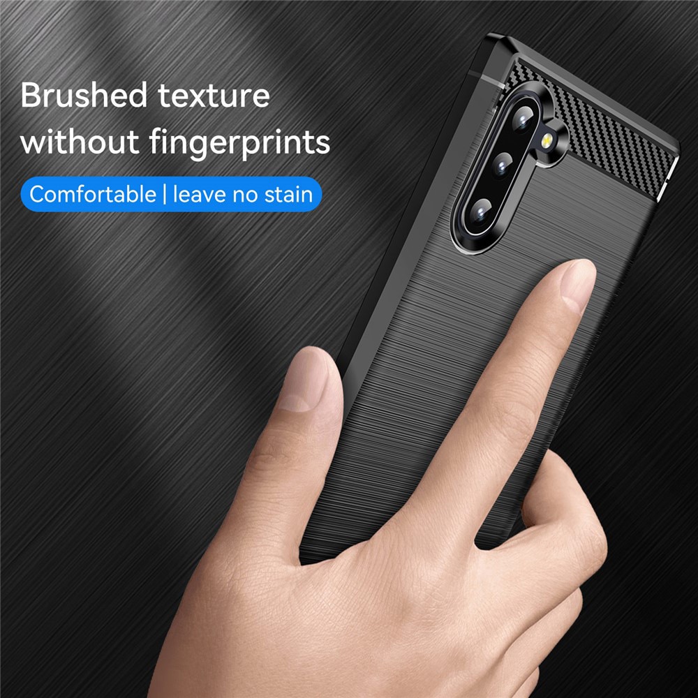 Husa pentru OnePlus 15 - Techsuit Carbon Silicone - Black