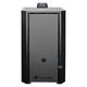 Pachet Centrala pe peleti Fornello EVA B Black 25 KW, pompa circulatie, vas expansiune, Grup siguranta, WI-FI, buncar, tiraj fortat, kit evacuare 2.5 ml, Clasa A++, recomandat pentru 160 mp, Negru