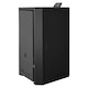 Pachet Centrala pe peleti Fornello EVA B Black 25 KW, pompa circulatie, vas expansiune, Grup siguranta, WI-FI, buncar, tiraj fortat, kit evacuare 2.5 ml, Clasa A++, recomandat pentru 160 mp, Negru