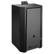 Set Centrala pe peleti Fornello EVA B Black 30 KW, aspirator cenusa 15L, termostat digital wireless, boiler 100L