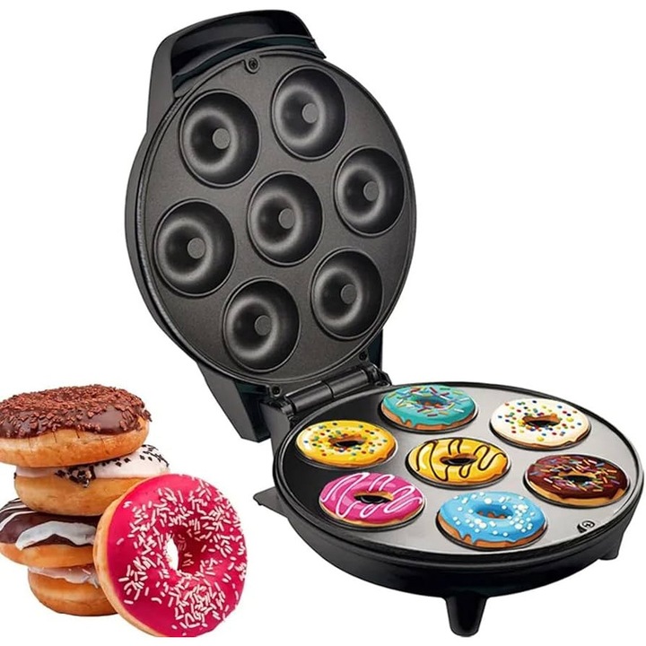 Апарат за понички, RAF, електрически, 7 понички/цикъл, 850W, 23x28x14см