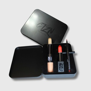 Set cadou Lancome L'Absolu Rouge Lipcolor Trio Set: 381 Cream +