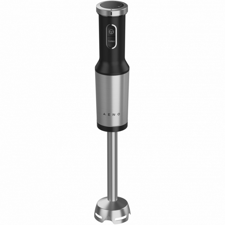 Пасатор, чопър и миксер 3в1 AENO AHB0004B, 1200W, 0.5 л, 18 степени, Турбо, DC мотор, Черен/инокс