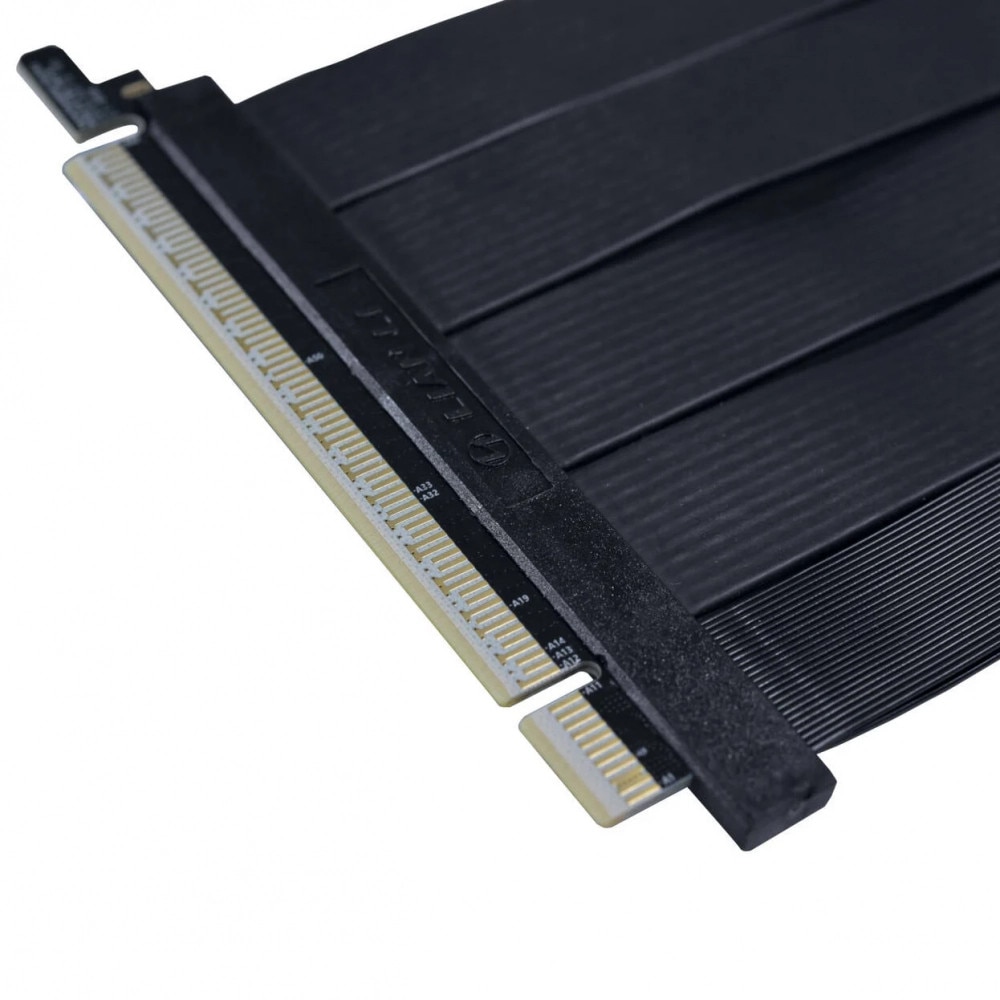 Cablu Lian Li PCI-e 5.0 x16 Riser Cable 200mm, Negru - eMAG.ro