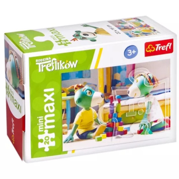 Trefl Mini Puzzle Emléknap 21066, 20 maxi darabos