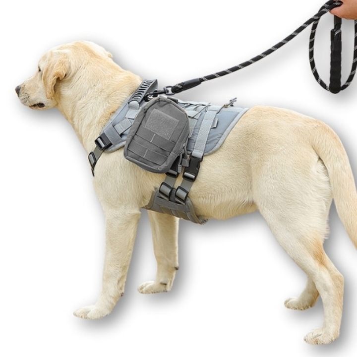 Ham anti-tractiune pentru caini, respirabil, din materiale premium, marime L