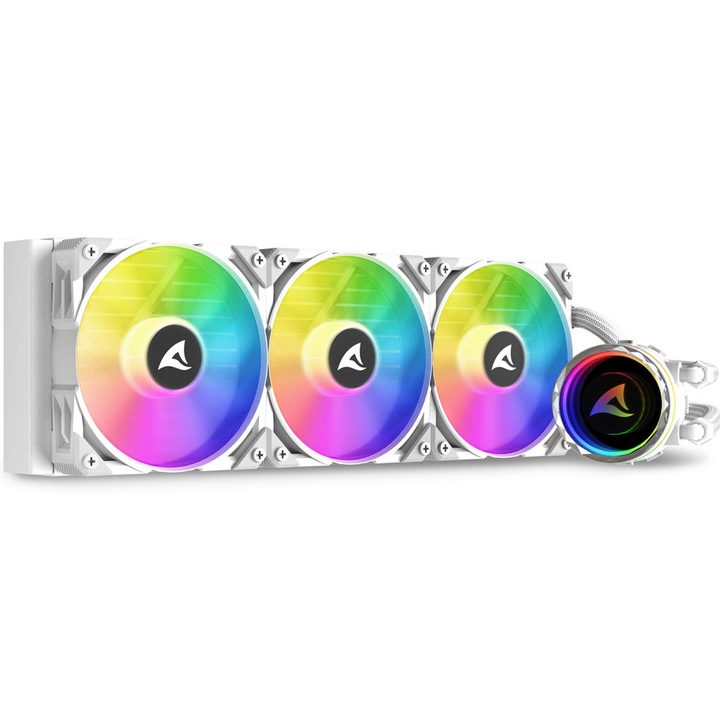 Cooler Procesor Sharkoon All-in-One Water Cooling S90 RGB - 3x 120 ARGB PWM