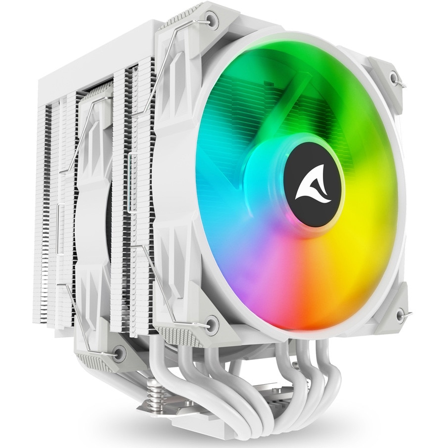 SHARKOON A60 RGB WHITE AIR COOLER