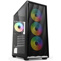 Carcasa Sharkoon VK4 ARGB, ATX, Tempered Glass, 4x 120 ARGB Fan, ARGB Controller