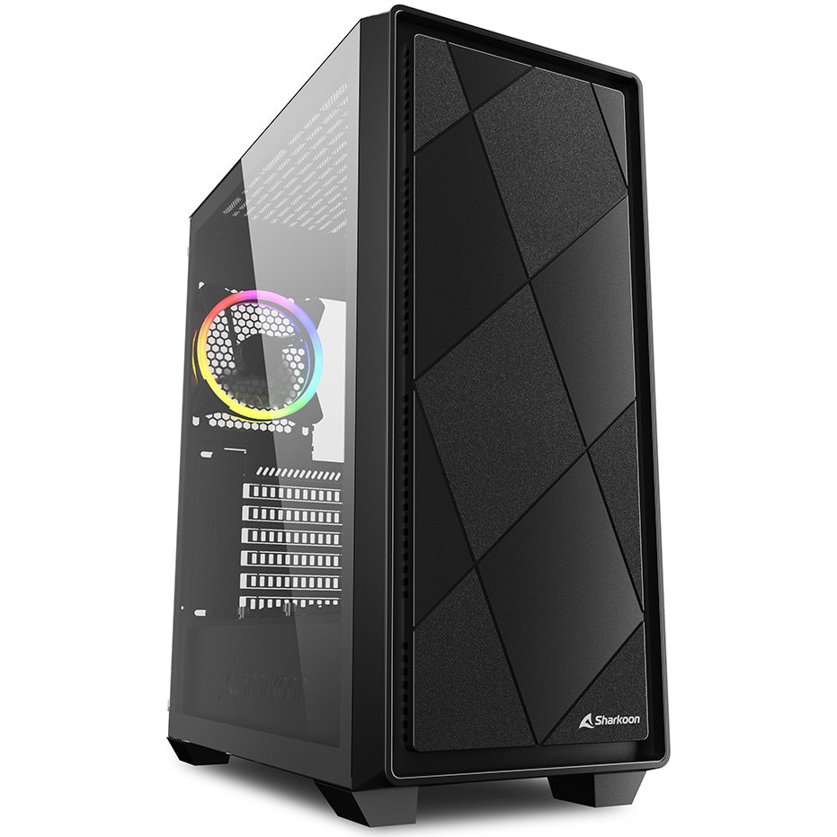 SHARKOON VS8 BLACK RGB