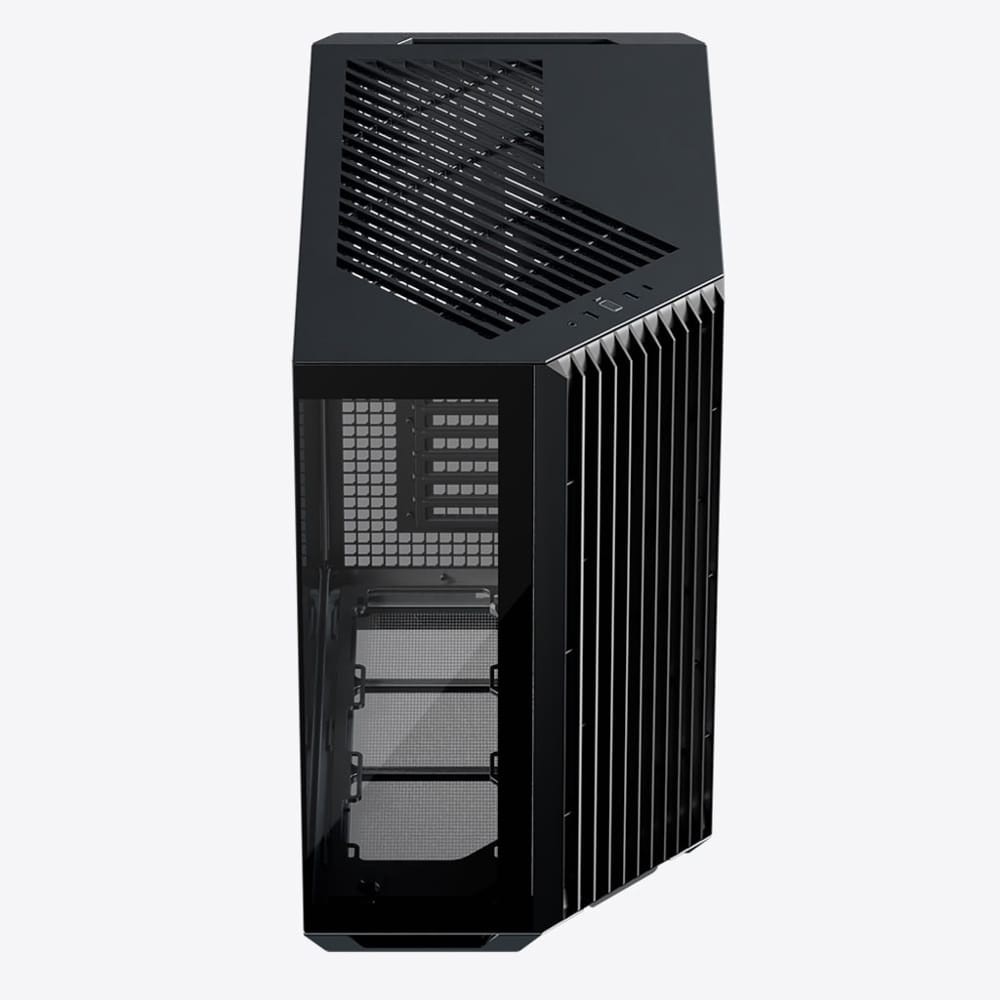 Carcasa computer APNX V1 ATX midi tower, sticla securizata, neagra - V1 ...