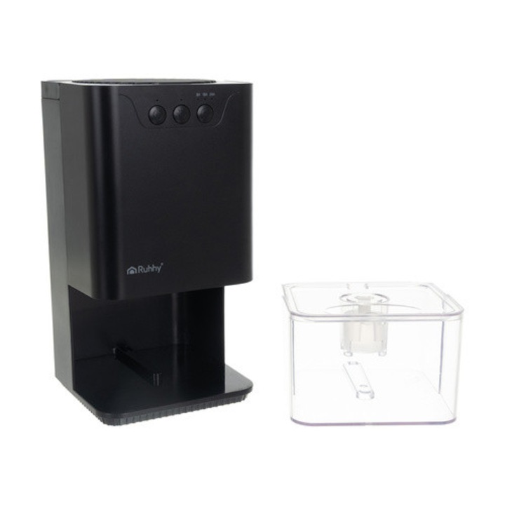 Dezumidificator Artemis, 650ml/zi, higrostat, timer 24h, 1800ml, negru, 37,5x25x14cm, set complet