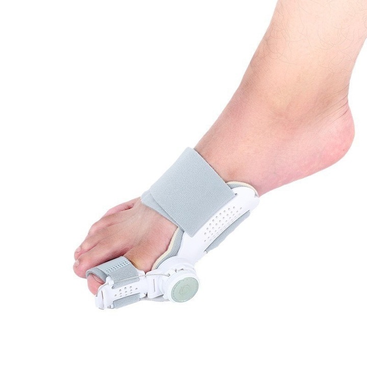 Corector Hallux Valgus, Separator de Degete Reglabil, Unisex, Dimensiune Unica