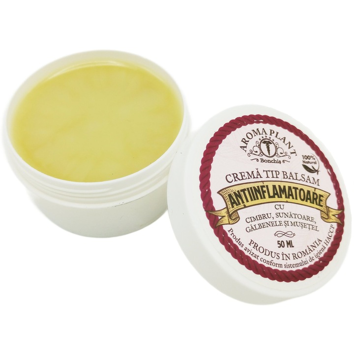 Alifie antiinflamatoare pentru dureri reumatice, articulare si musculare, 50g, Fitoterapeut Bonchis