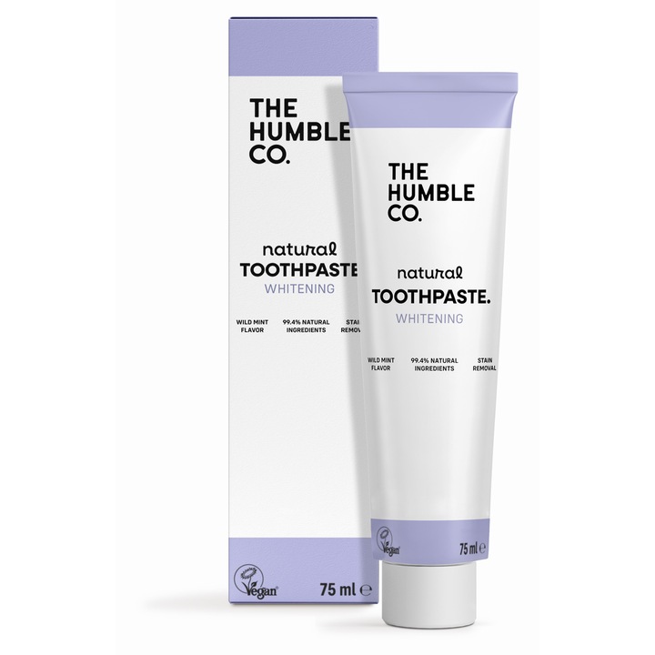 Натурална Избелваща Паста за зъби The Humble Co. 75ml, Мента
