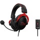 HyperX Cloud II Gaming fejhallgató, Fekete/Piros