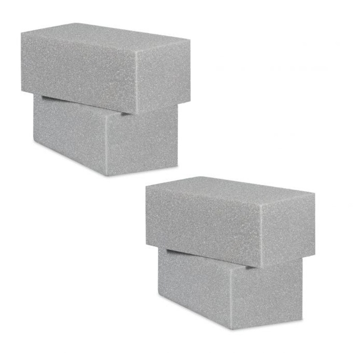 Комплект от 4 гъби за сухи цветя B2X, 42x19,5x7 см