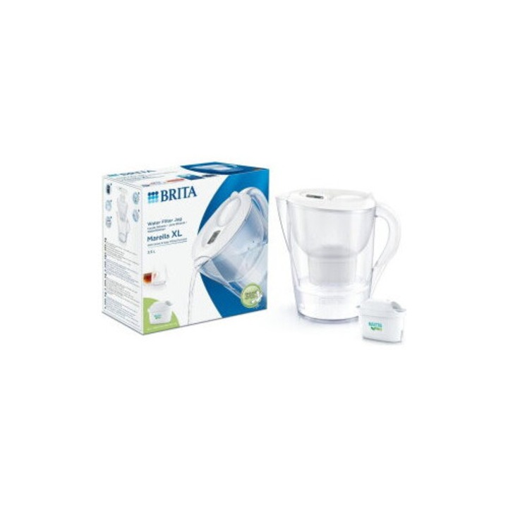 Cana filtranta Brita, 3.5 l, 4 etape, Alb