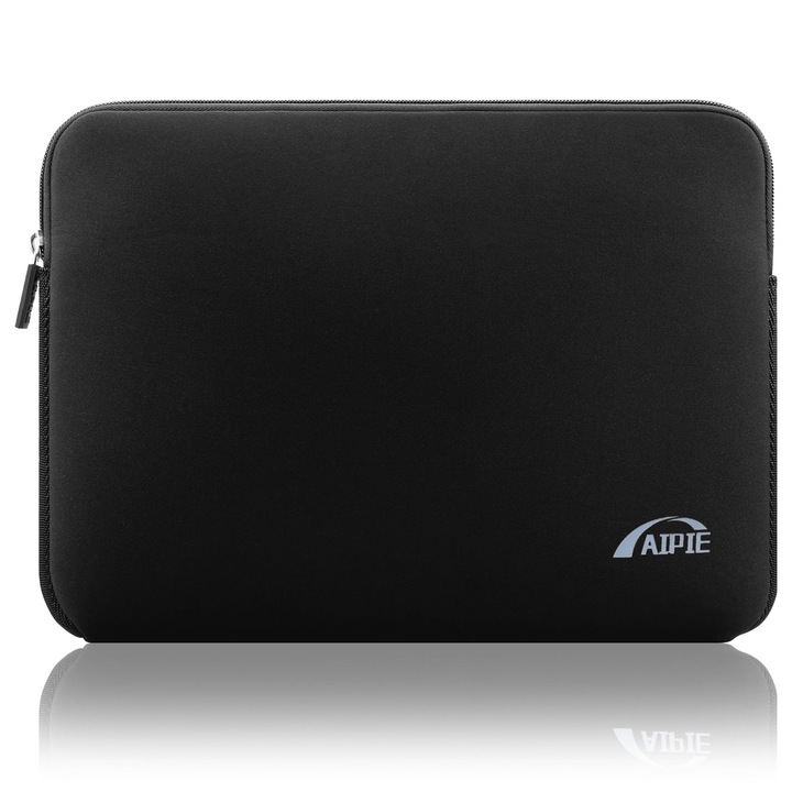 Husa Aipie Pentru Laptop De 13 13, 3 14 Inch, 35, 5 X 25, 5 X 2, 5 Cm, Husa De Protectie Pentru Notebook, Rezistenta La Socuri, Geanta De Lucru Pentru Laptop, Compatibila Cu Acer, Asus, Dell, Lenovo, Hp, Neagra
