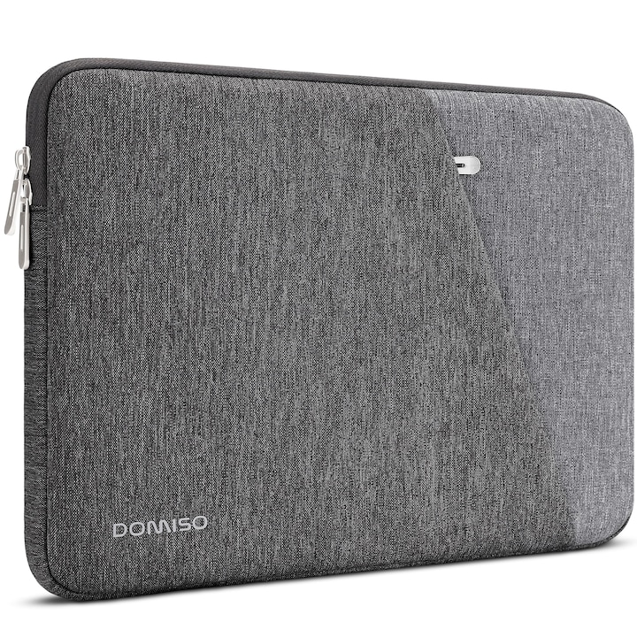 Domiso Geanta Impermeabila Pentru Laptop De 15-15, 6 Inch, Husa De Protectie Pentru Tableta, Lenovo Ideapad Thinkpad/Hp Spectre X360 Pavilion 15 Envy 15 / Dell Xps 15 / Asus De 15 "6", Gri 1