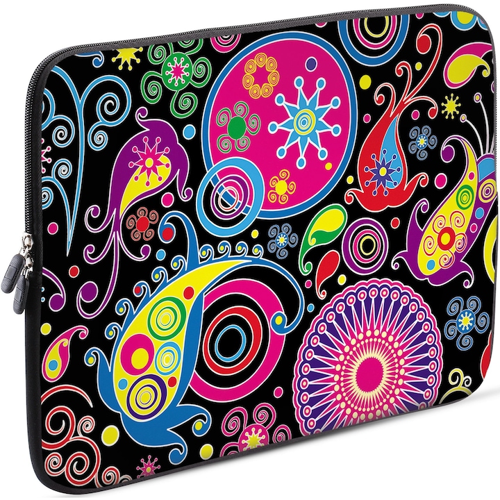 Husa Pentru Laptop Sidorenko De 11-11, 6 Inch - Geanta Din Neopren Pentru Laptop Compatibila Cu Macbook/Chromebook, Multicolora, 42 De Modele Din Care Puteti Alege