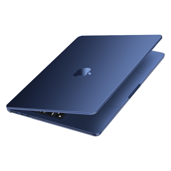 Mosiso Carcasa Compatibila Cu Macbook Air 13 Inch M4 M3 M2 A3240 A3113 A2681 2025 2024-2022, Carcasa De Protectie Ultra Subtire, Culoare Naturala Originala, Pentru Macbook Air 13 "6", Transparenta Midnight
