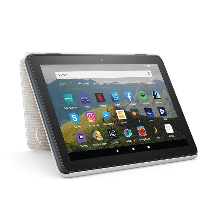 Husa Pentru Tableta Fire Hd 8, Compatibila Cu A 10-A Generatie (2020), Gresie