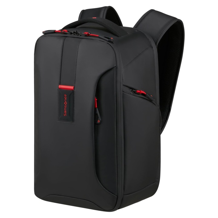 Samsonite Paradiver Light - Ръчен Багаж Ryanair 40 X 20 X 25 См, 20 L, 0.80 Кг, Ръчен Багаж, Раница за Самолет Xs Coaster, Черен