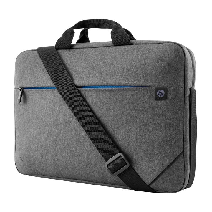 Geanta Pentru Laptop Hp Prelude De 15, 6 Inci – Subtire, Rezistenta La Apa, Captusita, Usoara Si Durabila – Geanta Pentru Notebook Pentru Barbati Si Femei – Ideala Pentru Serviciu, Facultate Si Calatorii, Gri