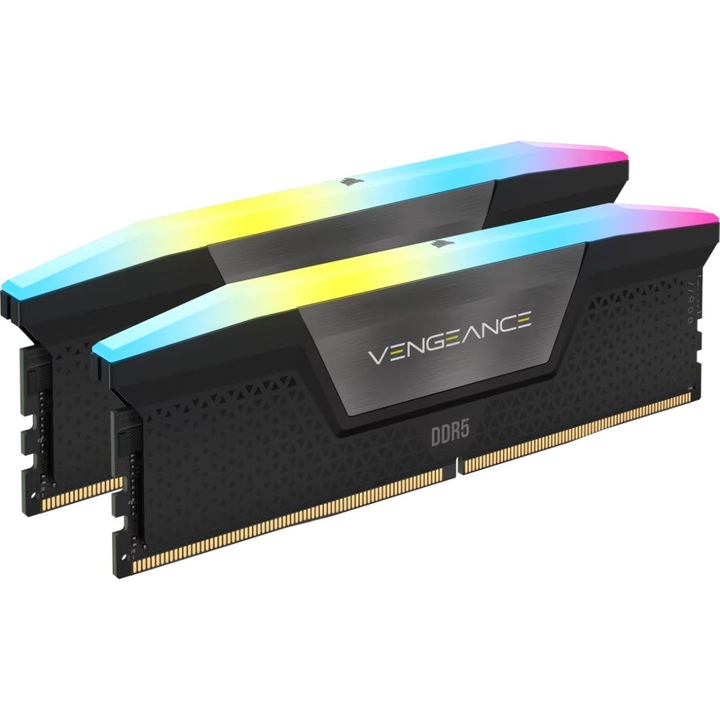 Corsair 96GB DDR5 7000MHz Kit(2x48GB) Vengeance RGB Black, 279224, Memória