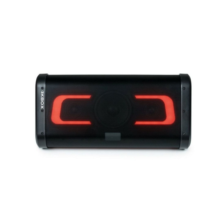Boxa Bluetooth Bigben Interactive Party KBox, 200W, jack 6,3 mm, USB, microfon, neagra