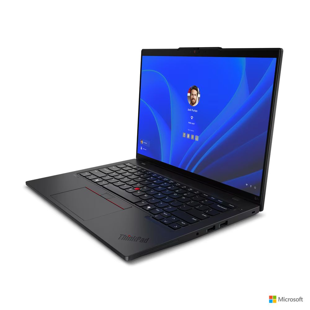 Laptop Lenovo ThinkPad L14 Gen 5, 14", Intel Core Ultra 7, 16GB, SSD 512GB, Black