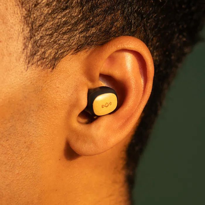 Casti Bluetooth Marley Smile Jamaica Mini, negru, 10m, 2.0