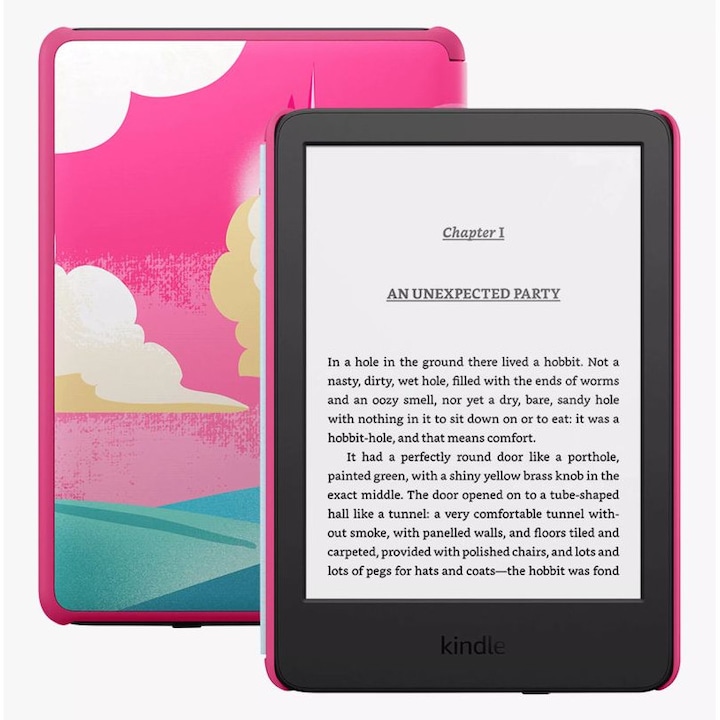 Amazon Kindle Kids E-book olvasó (2024) 16GB, Unicorn Valley design, 6", 158x109x8mm