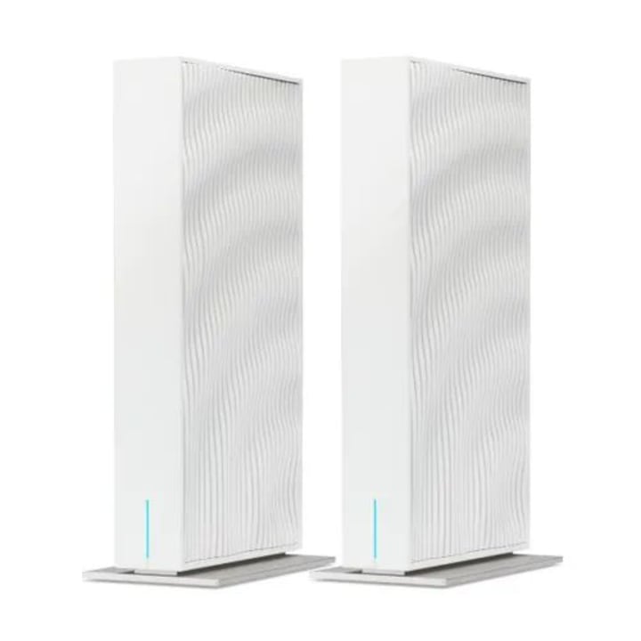 Acer Wave 7 Mesh Router Dual Pack, Wi-Fi 7, Tri Band, 2, 4GHz 573Mbps, 5GHz 4324Mbps, 6GHz 5764Mbps