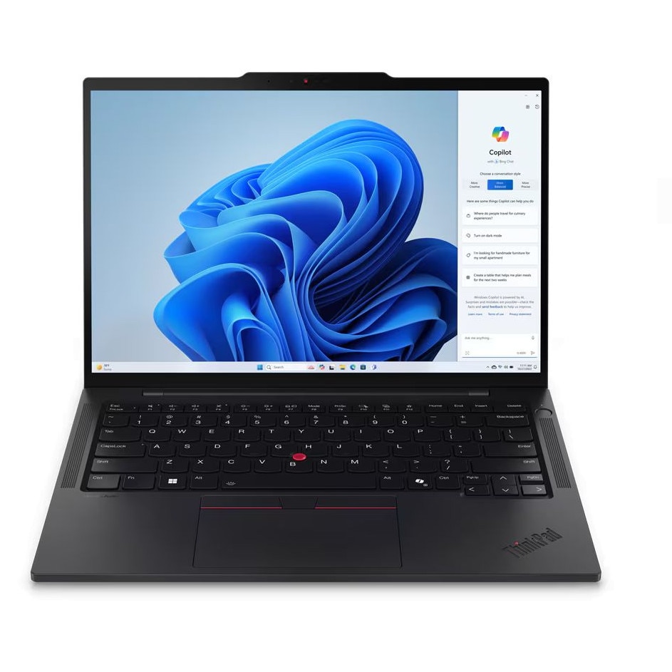 Laptop Lenovo ThinkPad T14s Gen 5, 14", Intel Core Ultra 7, 16GB, SSD 512GB, Black