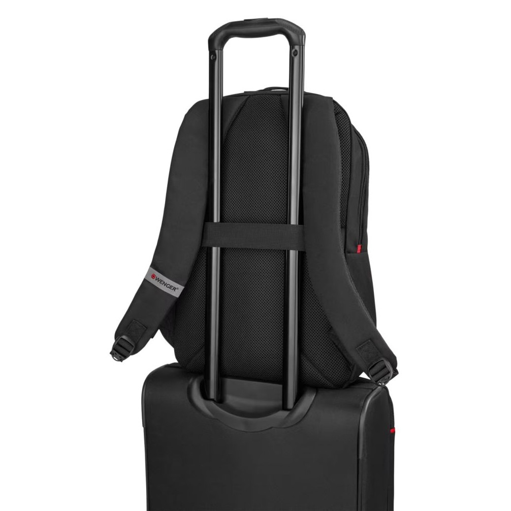 Rucsac laptop Wenger BQ 16", negru, 440x310x220mm, poliester