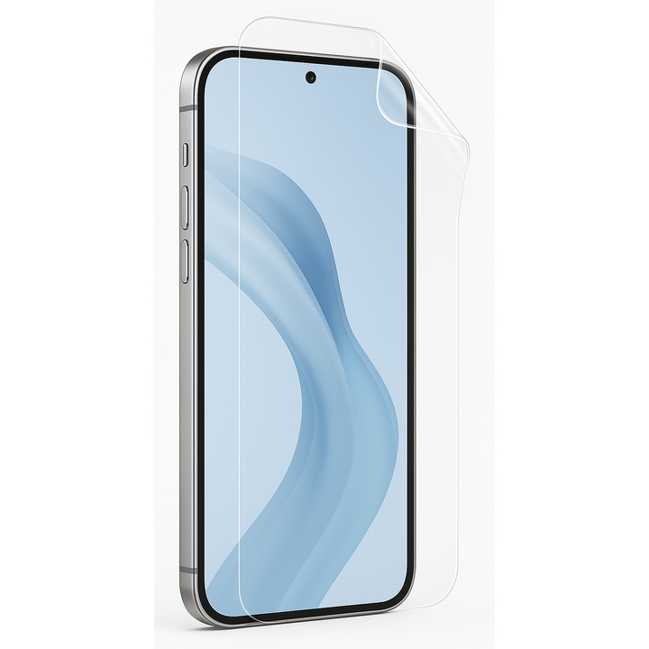 Devia Öngyógyító Szilikon Fólia iPhone 17 Air-hez, Ütésálló, Teljes Lefedettség, Átlátszó