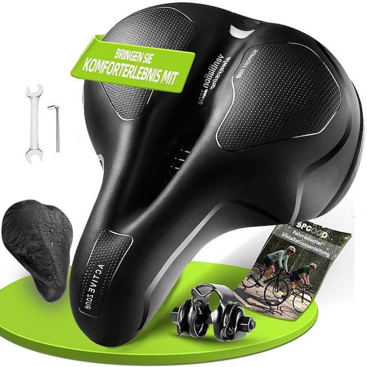 Седалка за велосипед Premium, 21x26x10 см