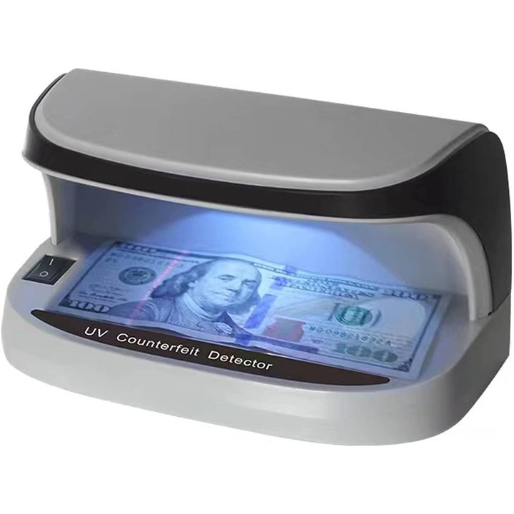 Pénzérzékelő 6604, Bankjegyek, LED UV lámpa, akkumulátor, 5VDC, 3W