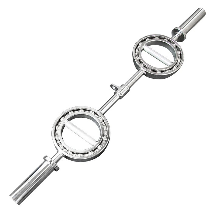 Bara Olimpica, cu manere rotative, Zoco Body Fit®, Lungime 1.2 m, Crom