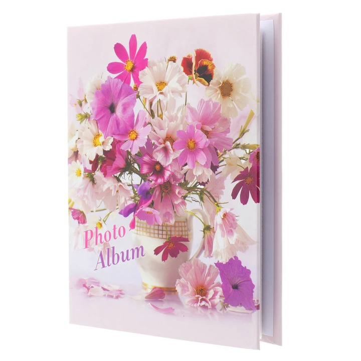 Album foto CRD PRINT FLORAL, 100 poze, 10x15 cm, design clasic