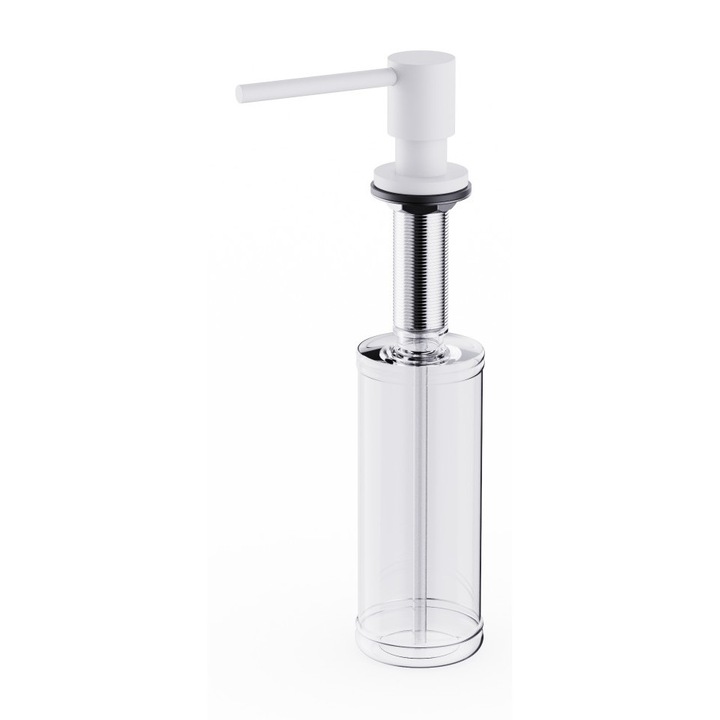 SAT szappanadagoló, króm, sárgarézből, fúrással szerelhető