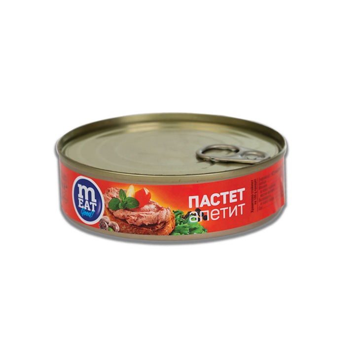 Pateu apetit 180g – Ficat si slanina de porc, aromat si savuros, Maraida