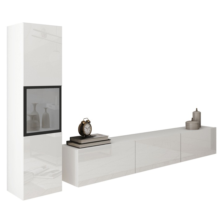 Set camera de zi Zinigo I, MIRJAN 24, alb / alb lucios