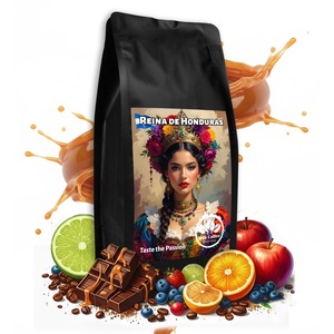 Cafea boabe Milo Coffee Roasters Reina de Honduras 100% Arabica, prăjire medie, 500g