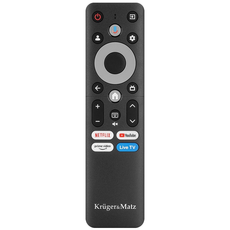 Televizor LED Kruger&Matz 139 cm 55" KM0255UHD-G, Ultra HD 4K, Smart TV, WiFi, CI+