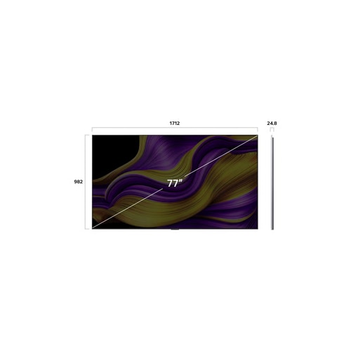 Televizor LED LG OLED77G58LW evo G5, 195 cm, 4K UHD, HDR, Smart TV, control vocal (Alexa, Google Assistant), 120 Hz, WebOS 25